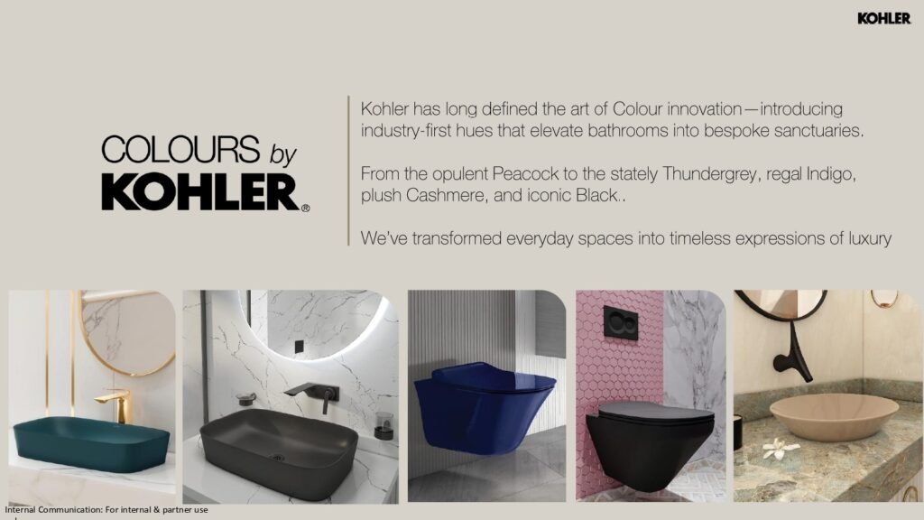 Kohler New Bold Colours_Channel Partners Deck_page-0002 Kohler New Bold Colours_Channel Partners Deck_page-0002